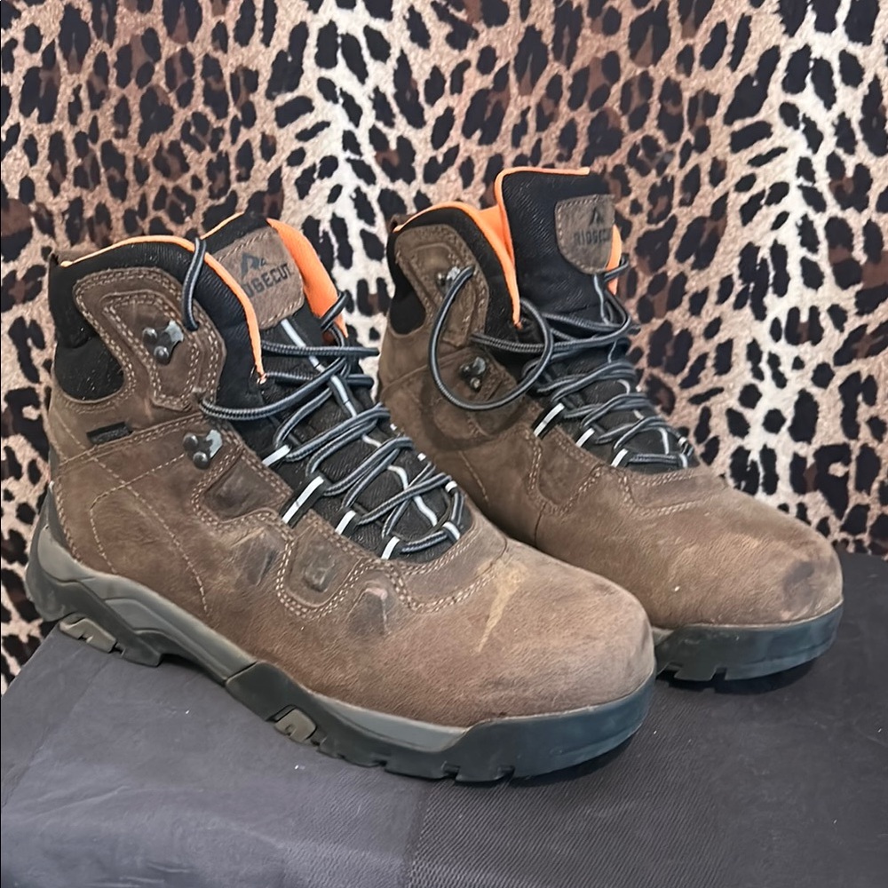 Men's Brown Work Boots